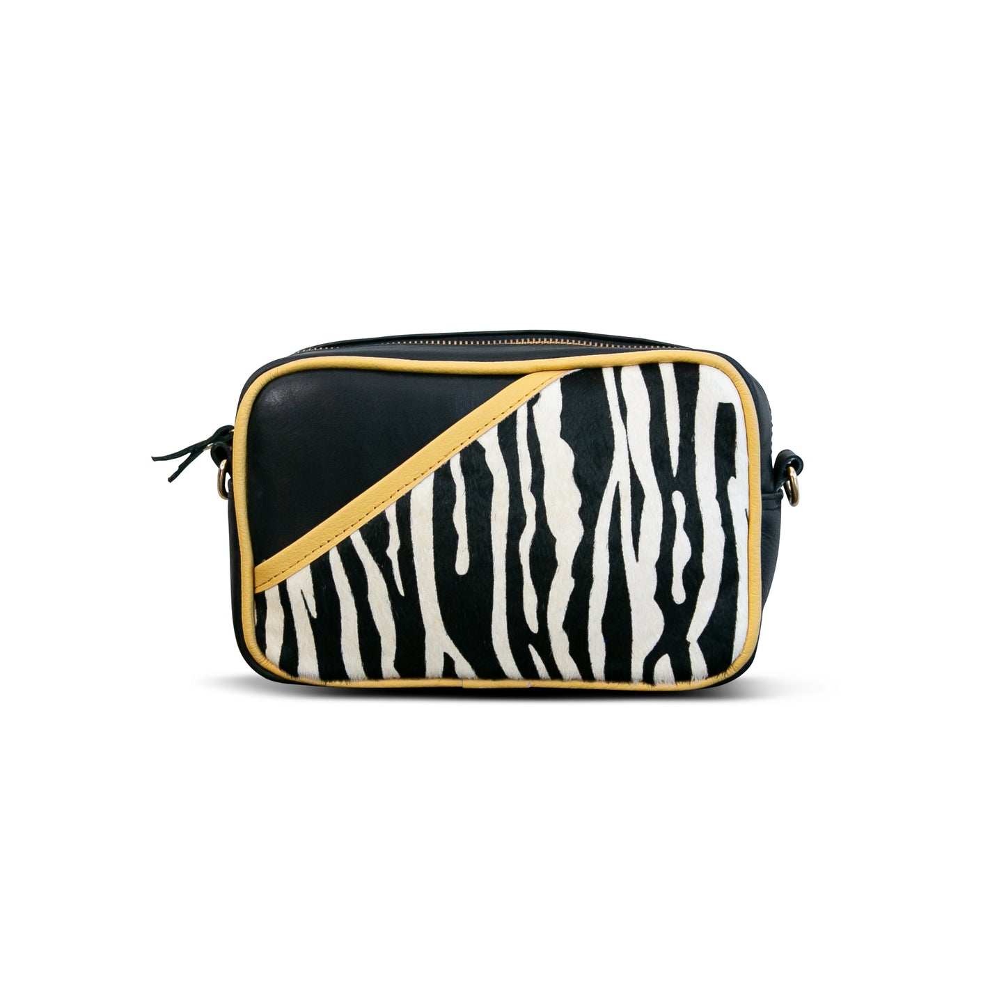 The Zebra Print Bowler Bag