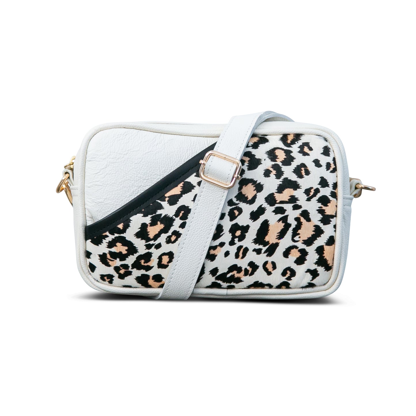 The Snow Leopard Print Bowler Bag