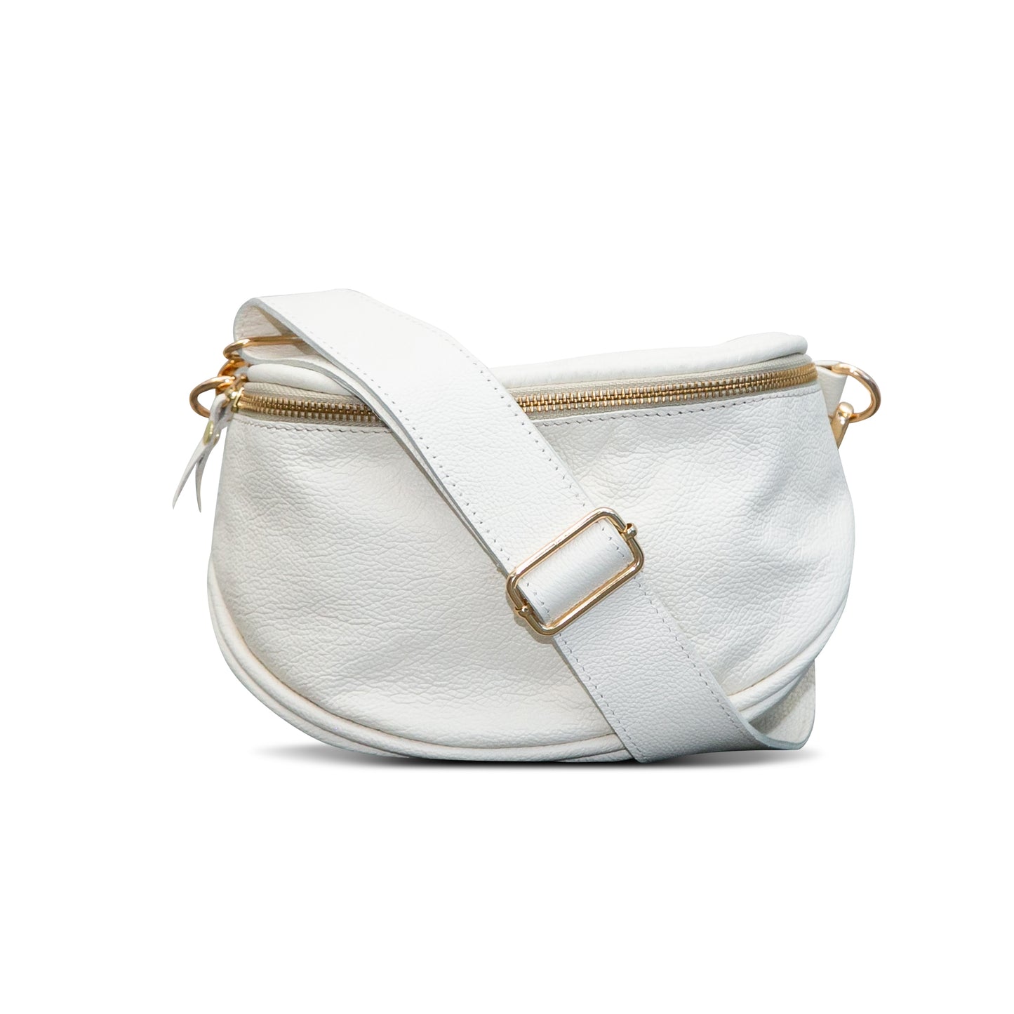 The Cream/White Crossbody Bag