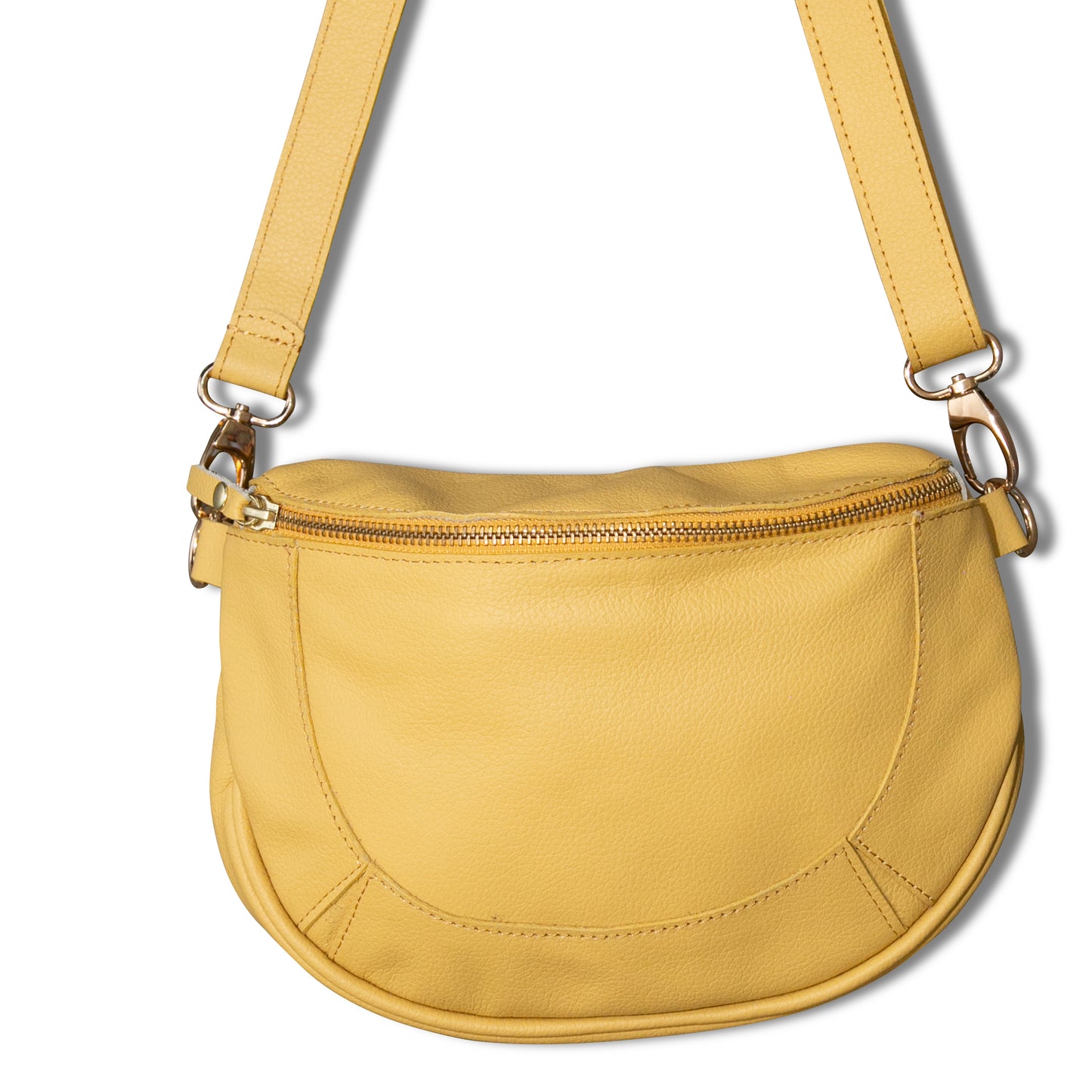 The Mustard Sleek Cross Body Bag