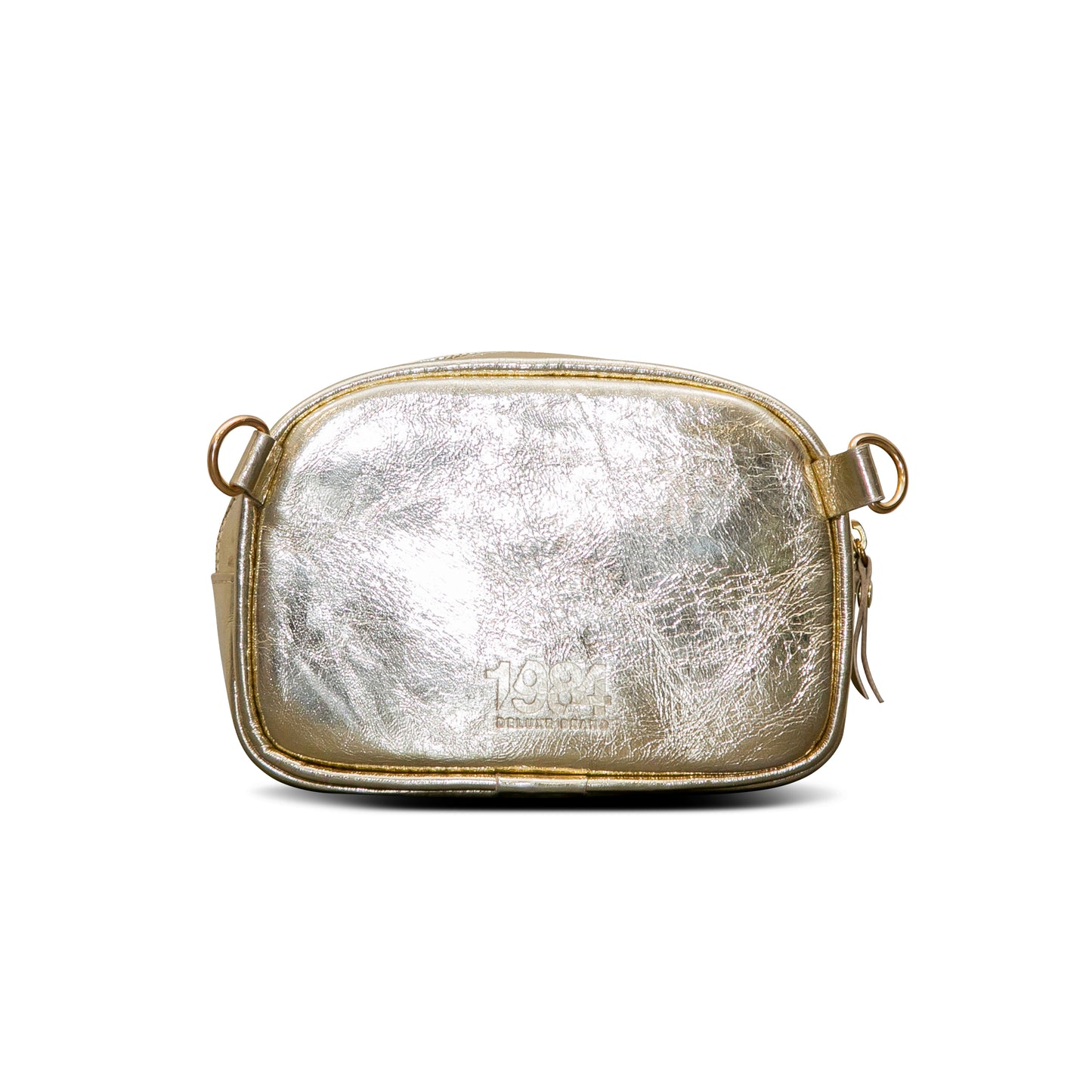 The Metallic Gold Pouch Bag