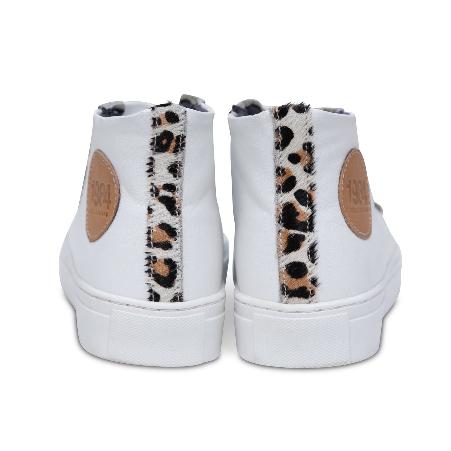 The Leopard Print High Top Sneaker