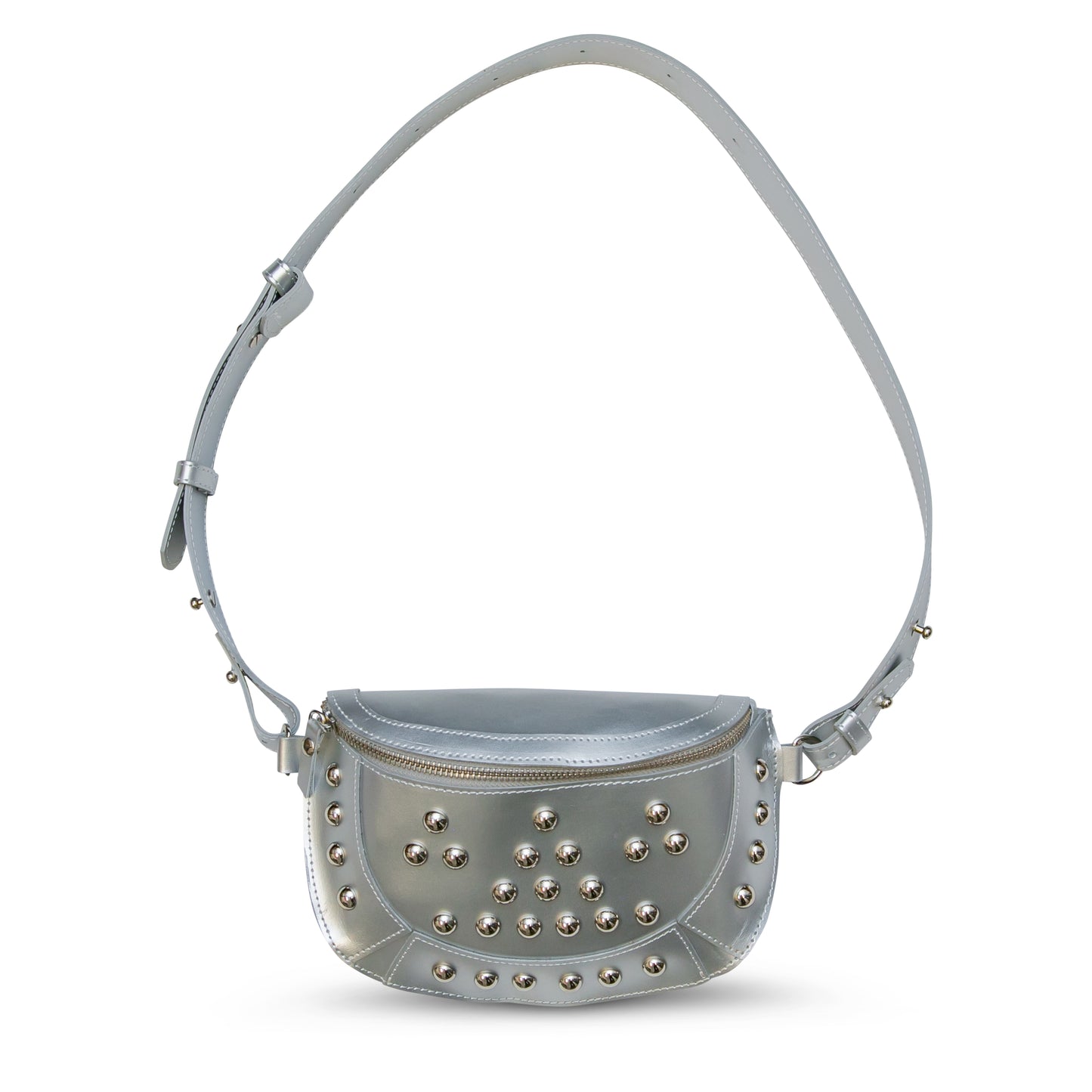 The Silver Studded Bag