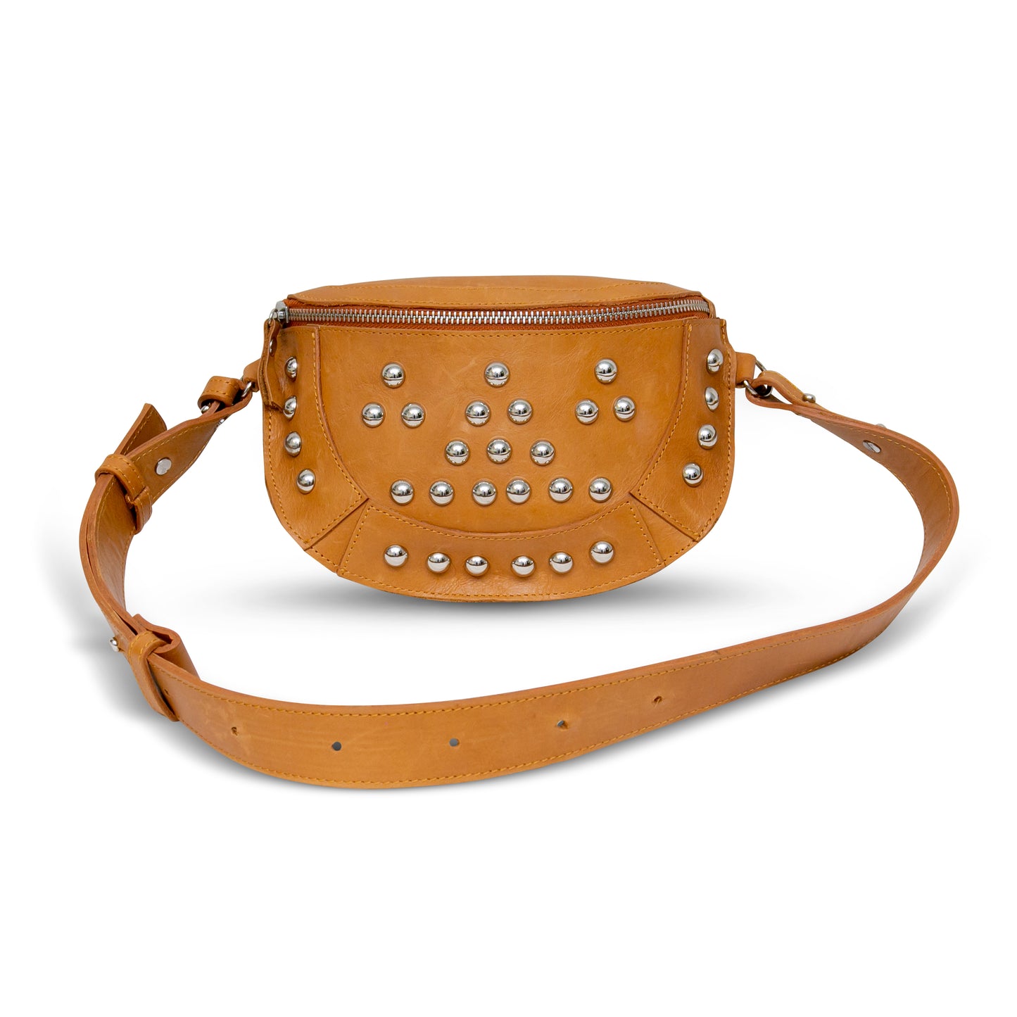 The Tan Studded Bag