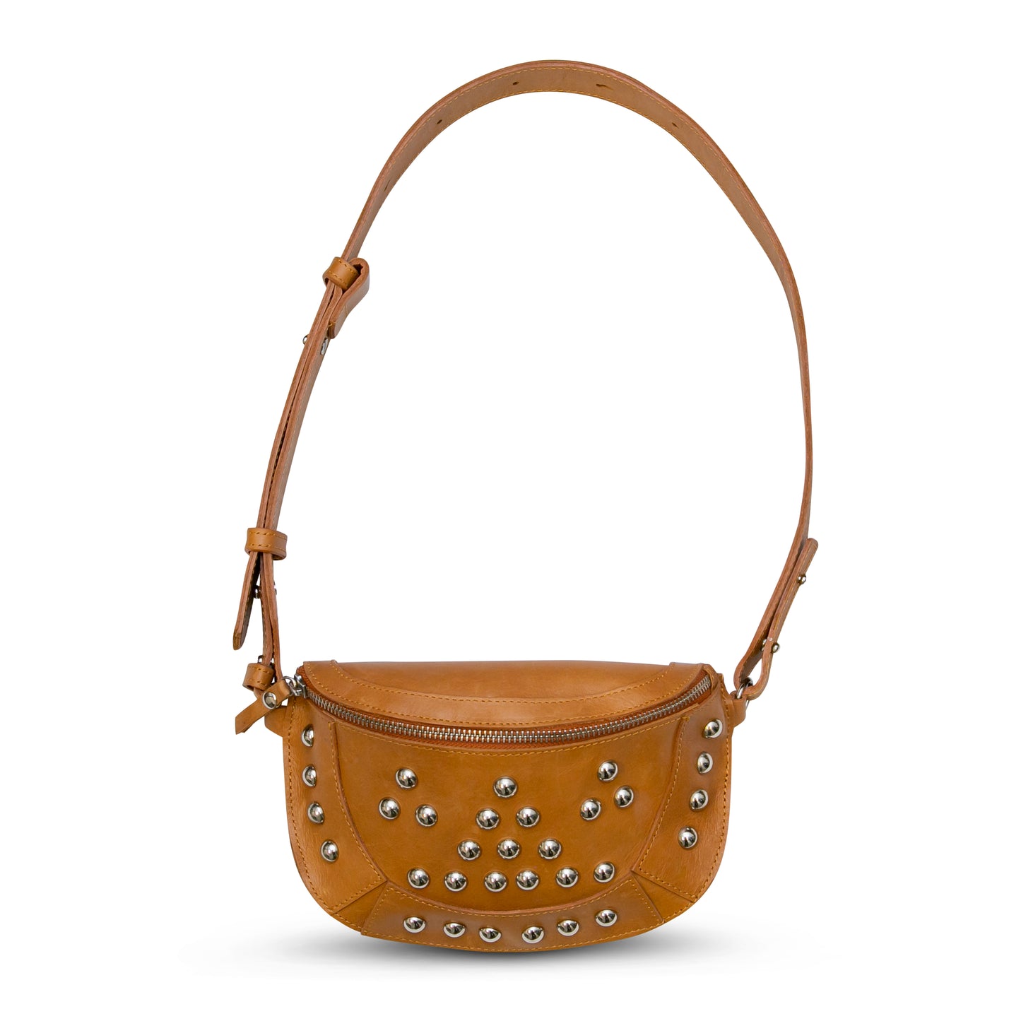 The Tan Studded Bag