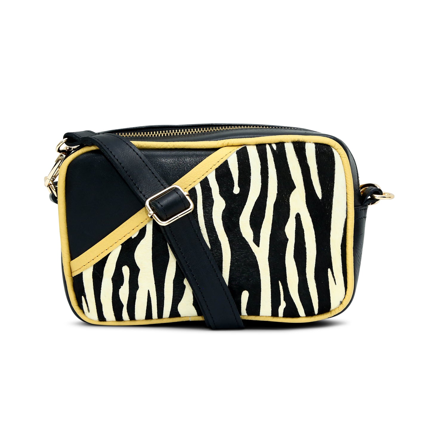 The Zebra Print Bowler Bag