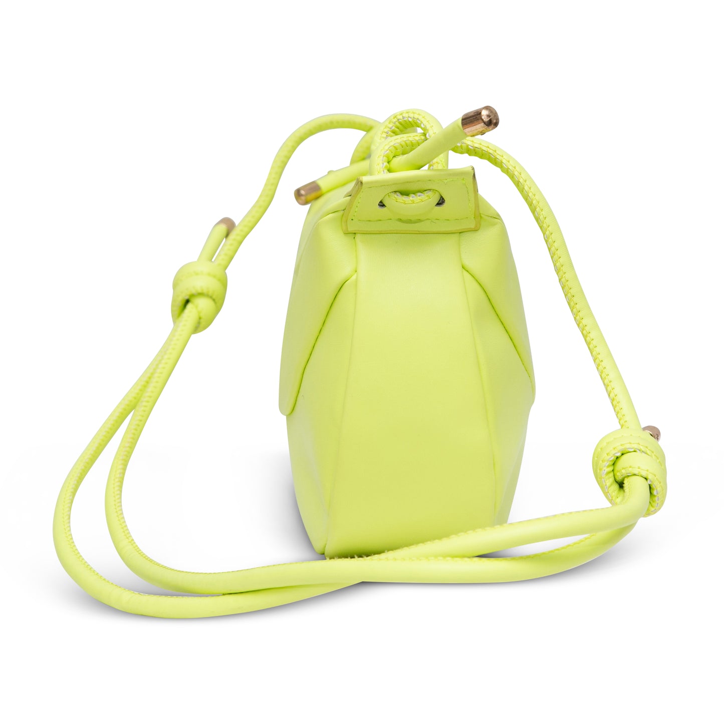 The Lumo Yellow Moon Bag