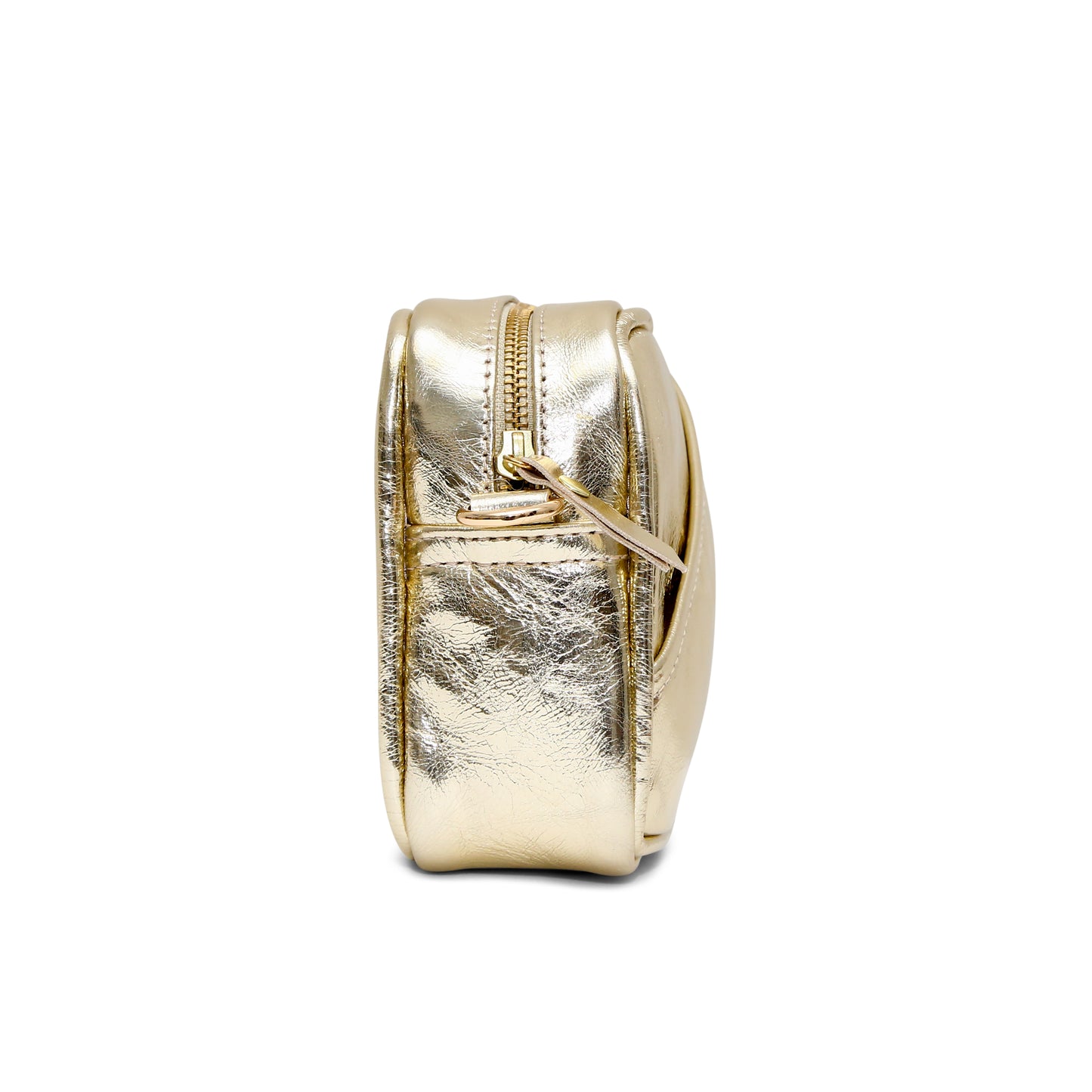 The Metallic Gold Bowler Bag