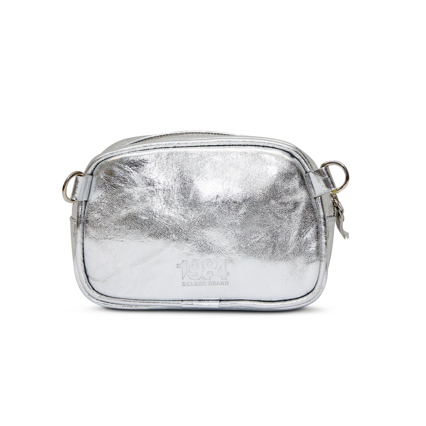 The Metallic Silver Pouch Bag