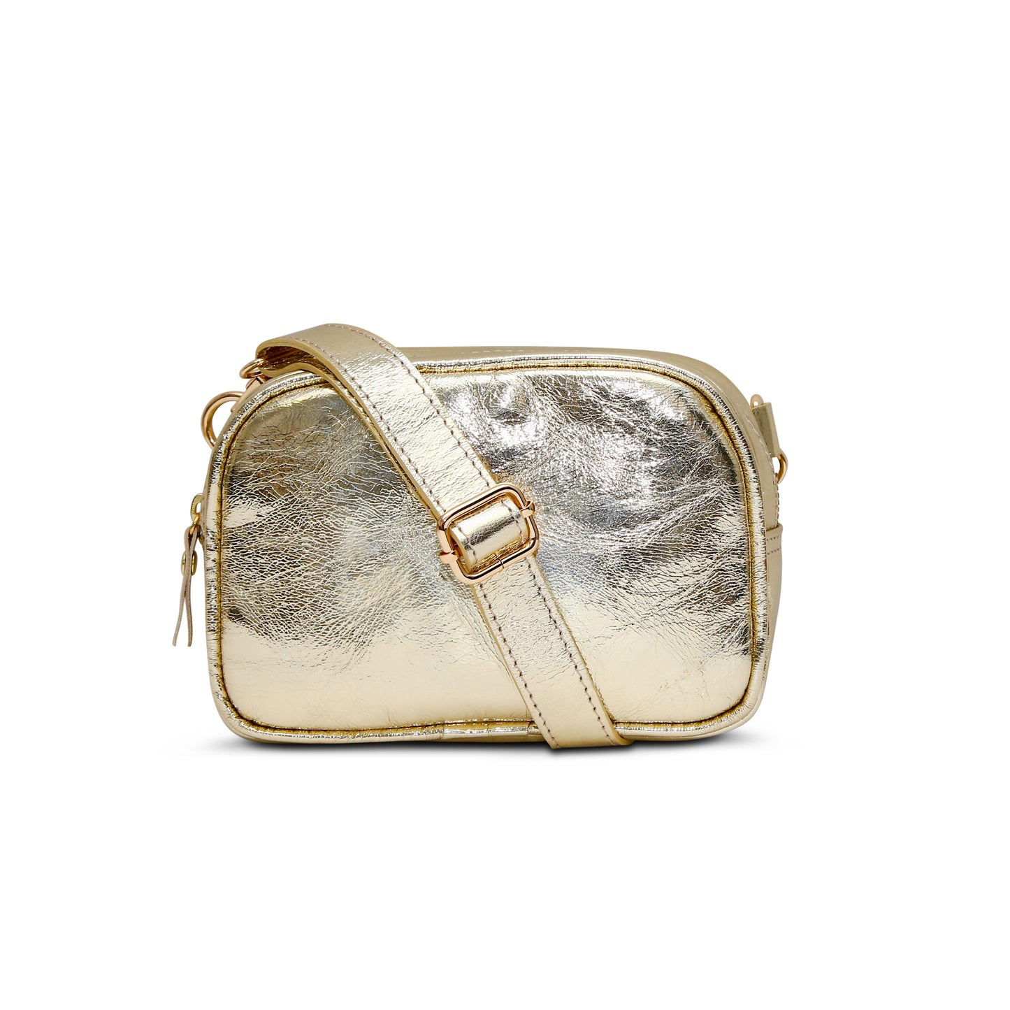 The Metallic Gold Pouch Bag