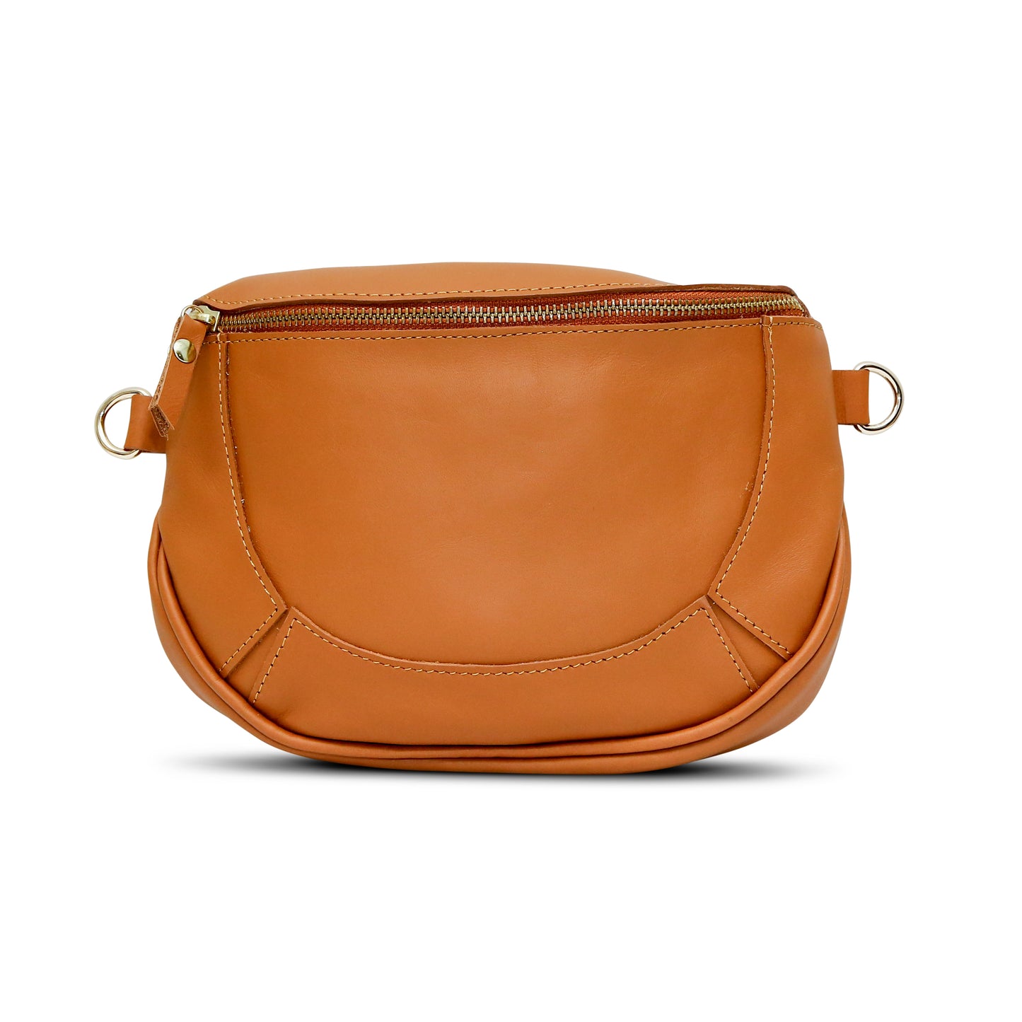 The Tan Sleek Cross Body Bag