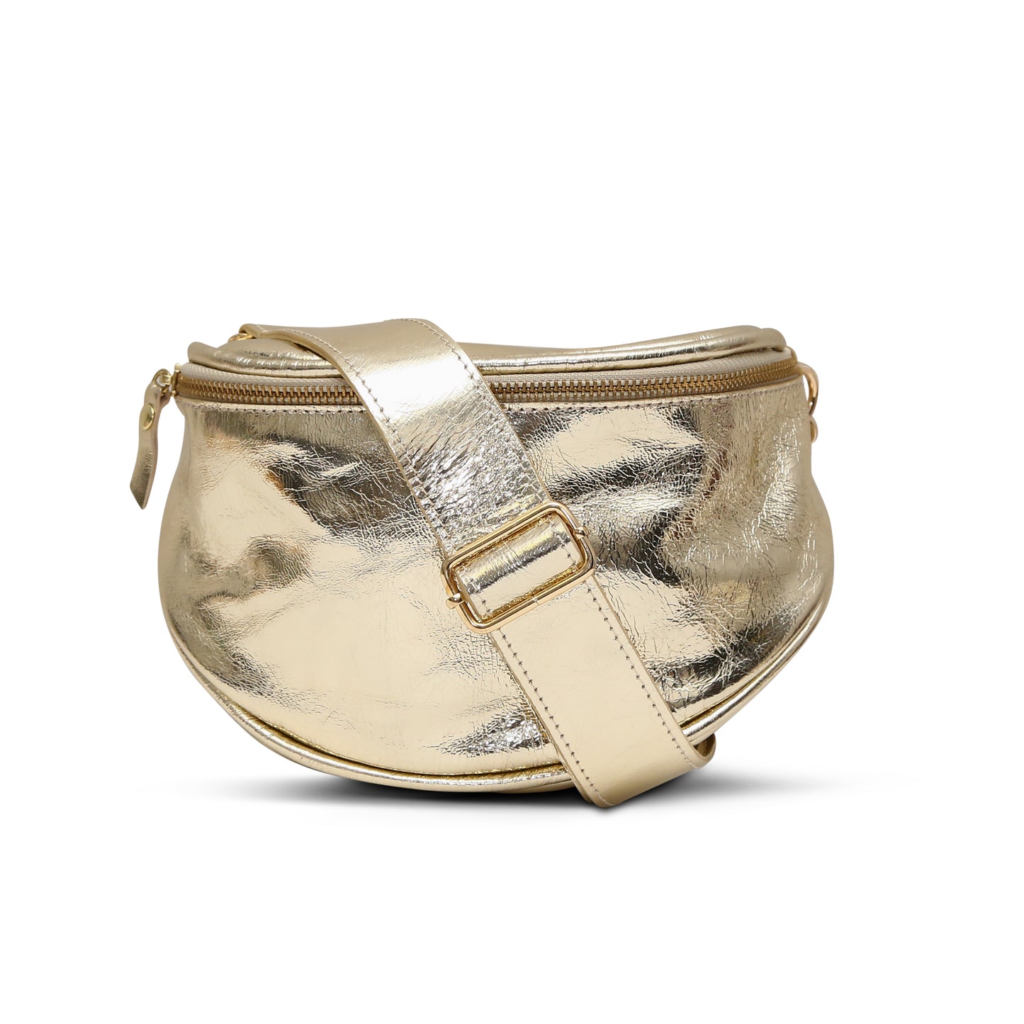 The Metallic Gold Cross Body Bag