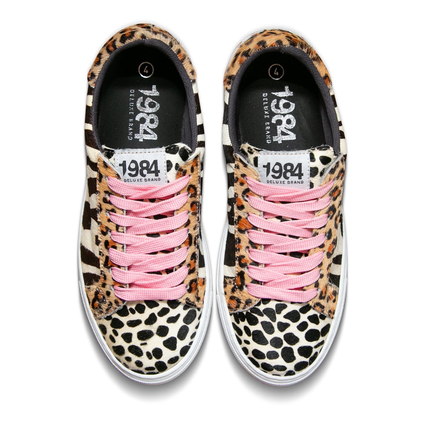 The Full Animal Print Low Top Sneaker