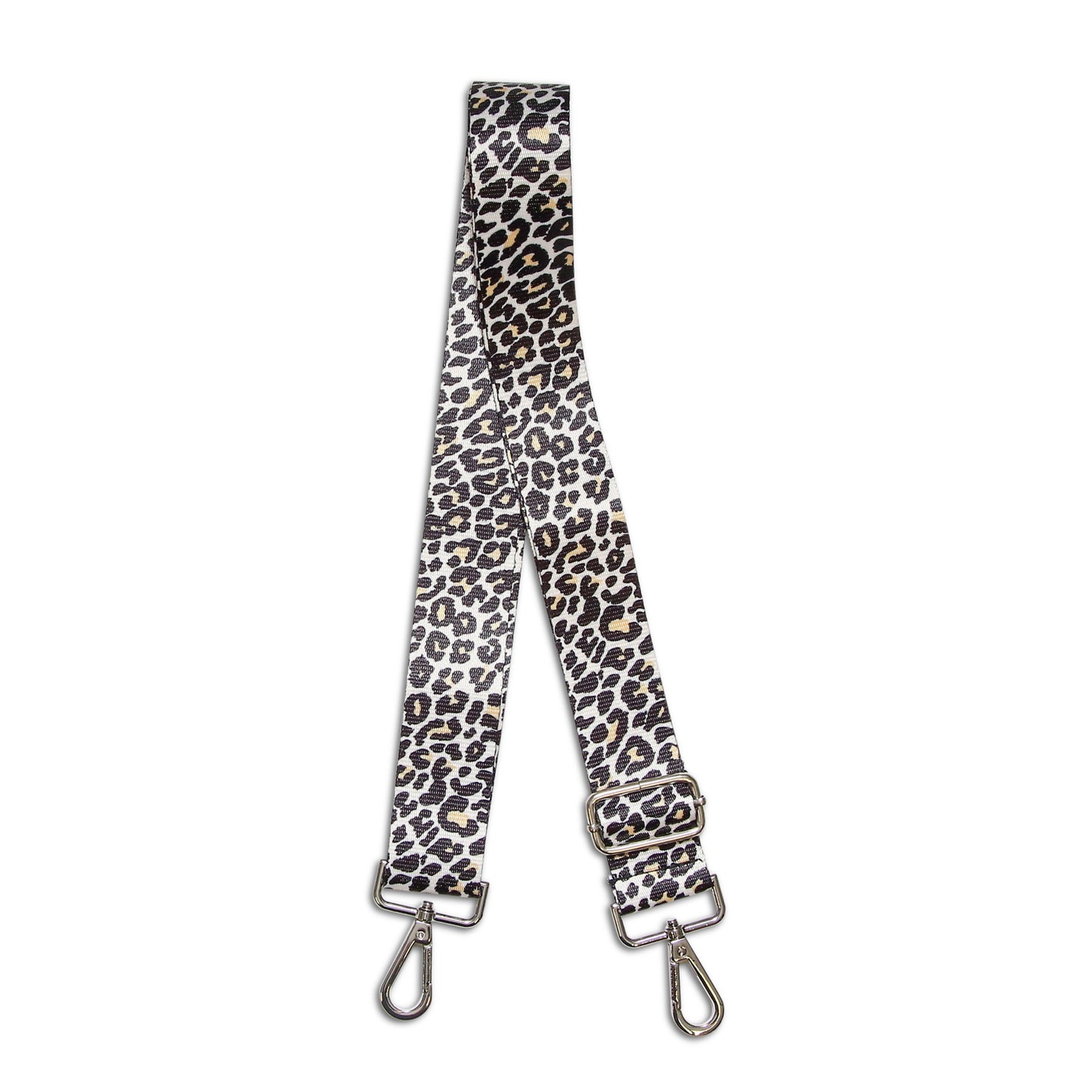 The White Leopard with Silver Hardware